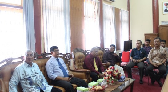 Jurusan P.IPS Sambut Dekan Baru FKIP